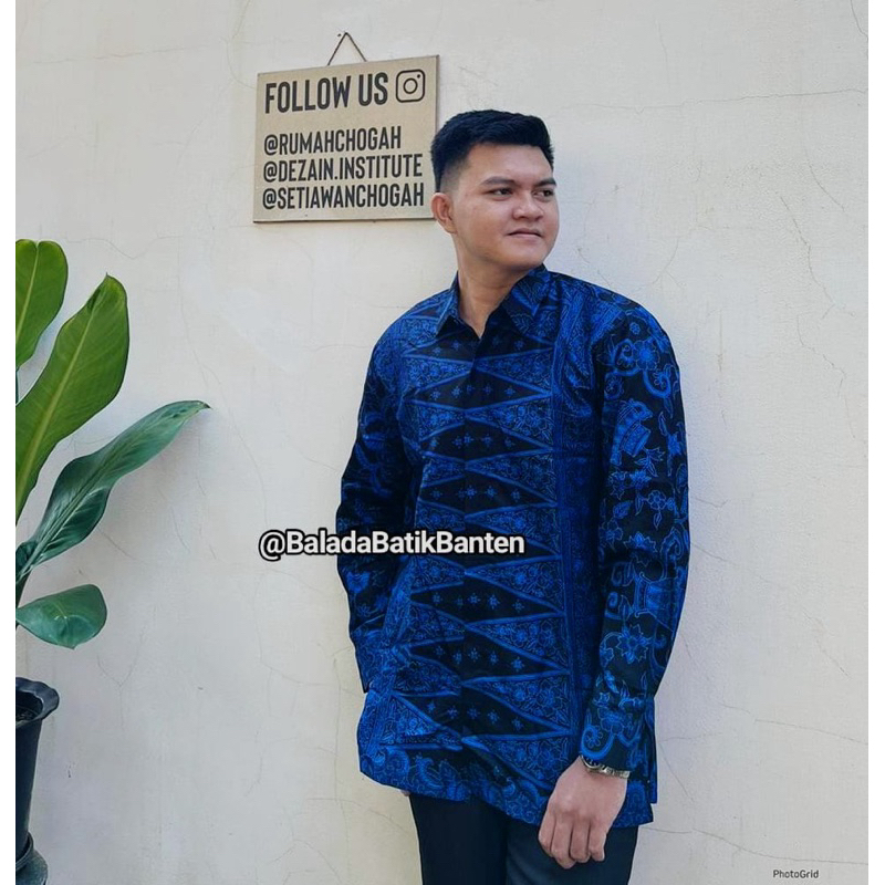 Atasan kemeja Batik Jumbo LD LD 130 LD 140