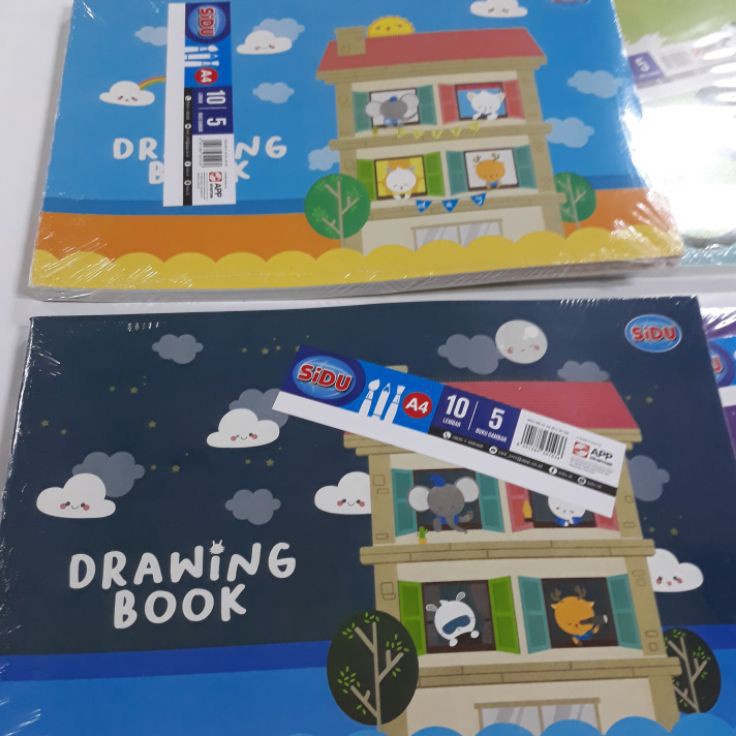 

STOK SEDIKIT TERMURAH Buku Gambar A4 Sidu Drawing Book GROSIR PER PAK