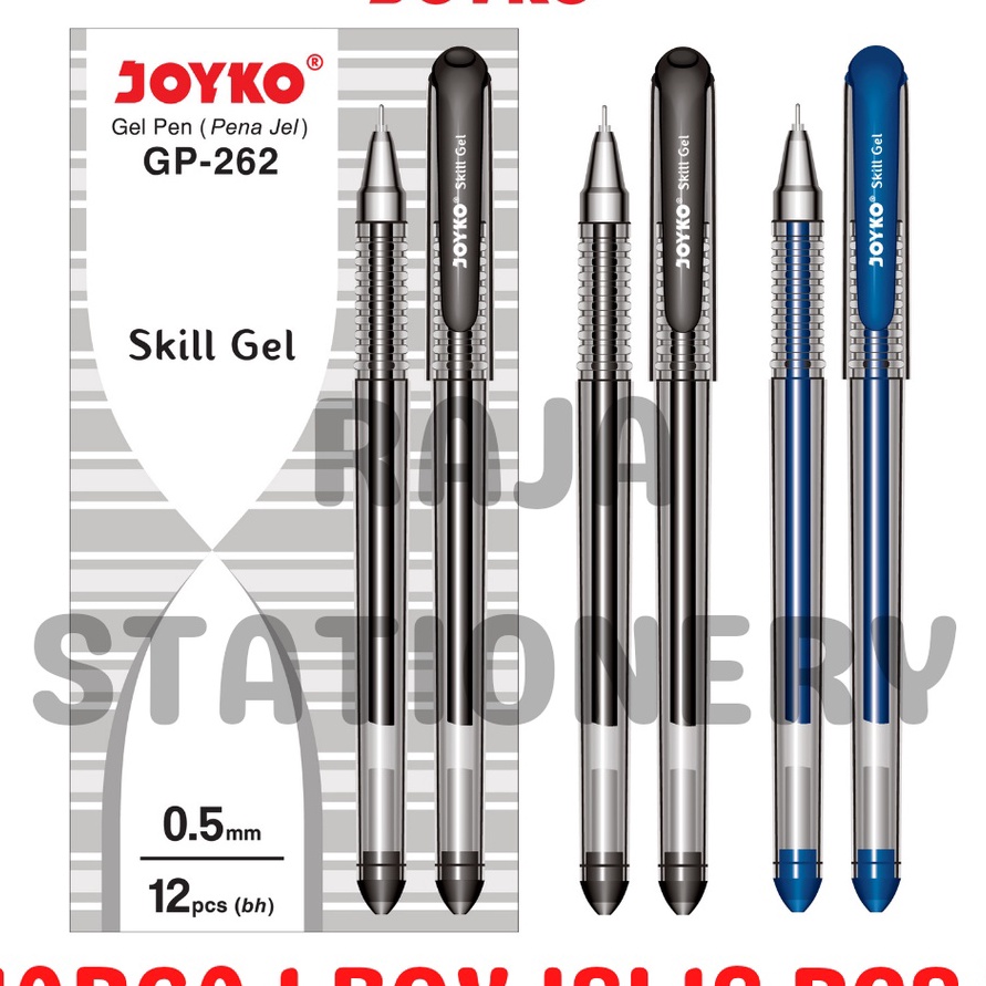 

BIG DISCOUNT GEL PEN SKILL GEL 5 PENA PEN PULPEN JEL GP262 12PCS
