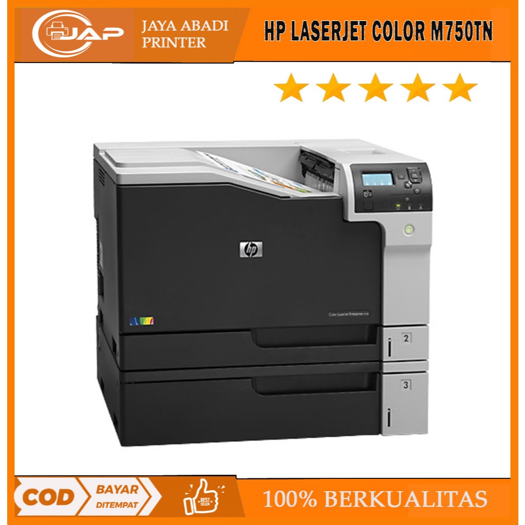 Printer Hp LaserJet Enterprise M750TN Color Printer Laser A3