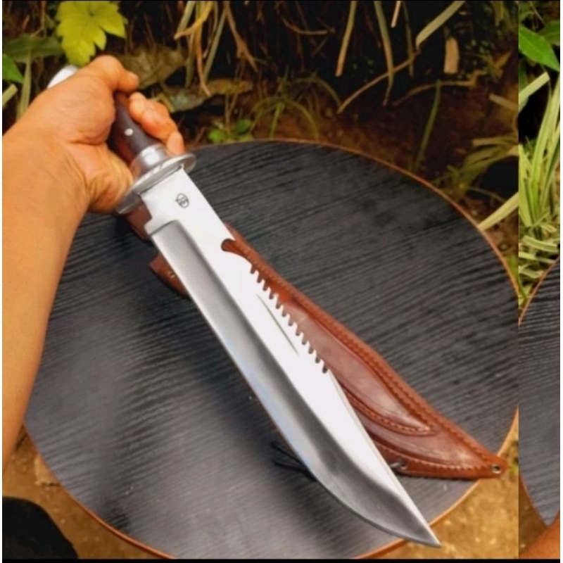 Pisau Rambo jumbo 1set pisau dapur dll multifunsi