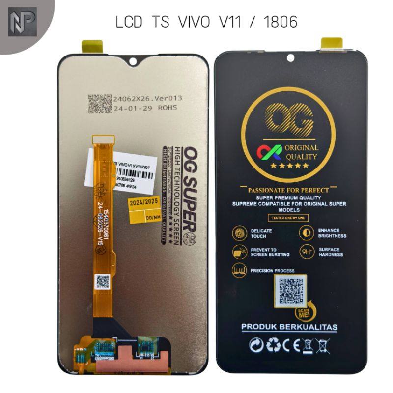 LCD TOUCHSCREEN VIVO V11 / 1806 FULLSET ORIGINAL SUPER