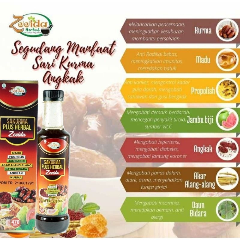 Sakurma plus herbal zeeida herbal sarikurma zeeida herbal affiashop demam berdarah trombosit