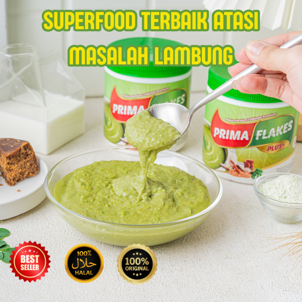 

primaflakes gandum talbinah ampuh atasi asam lambung menu diet sehat
