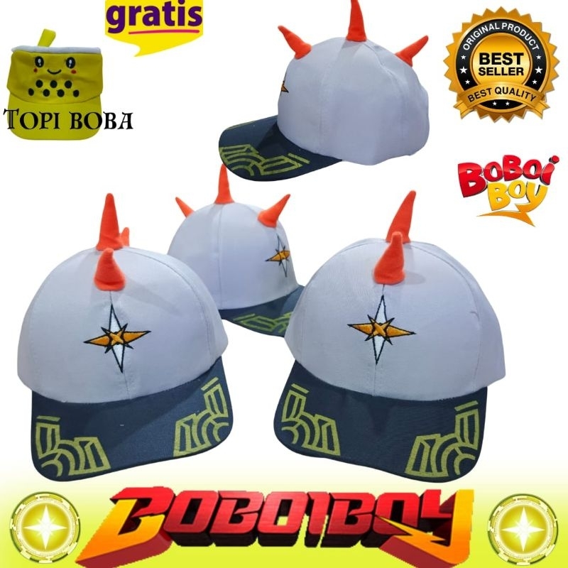 Topi anak Boboiboy SOLAR