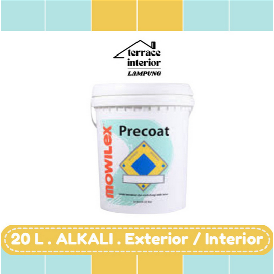 Cat Dasar (Alkali) Mowilex 20 L Interior & Eksterior
