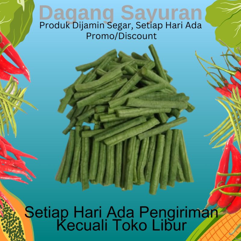 

SAYUR KACANG PANJANG POTONG SEGAR | SOLUSI SIMPEL DALAM MEMASAK | LANGSUNG DARI PETANI 250GR-500GR
