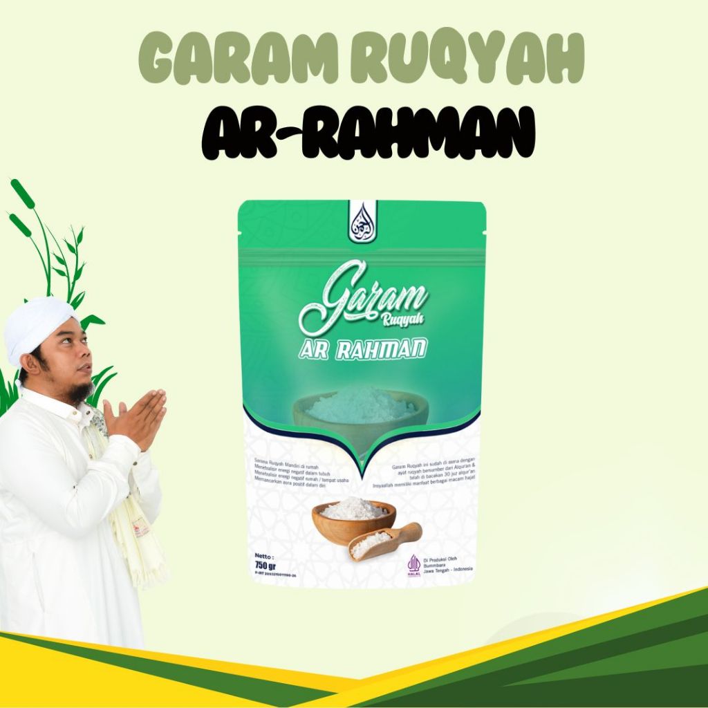 

ASLI 100% Garam Ruqyah Ar rahman Wasilah Pelancar Rezeki,Usaha,karir,toko atau Tempat Usaha