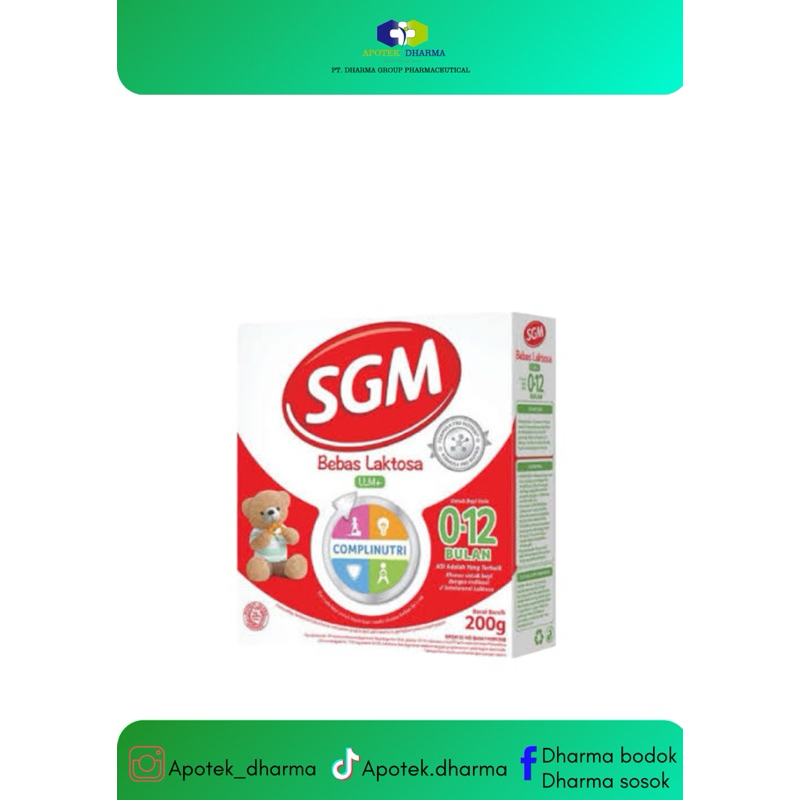 SGM LLM bebas laktosa 200g