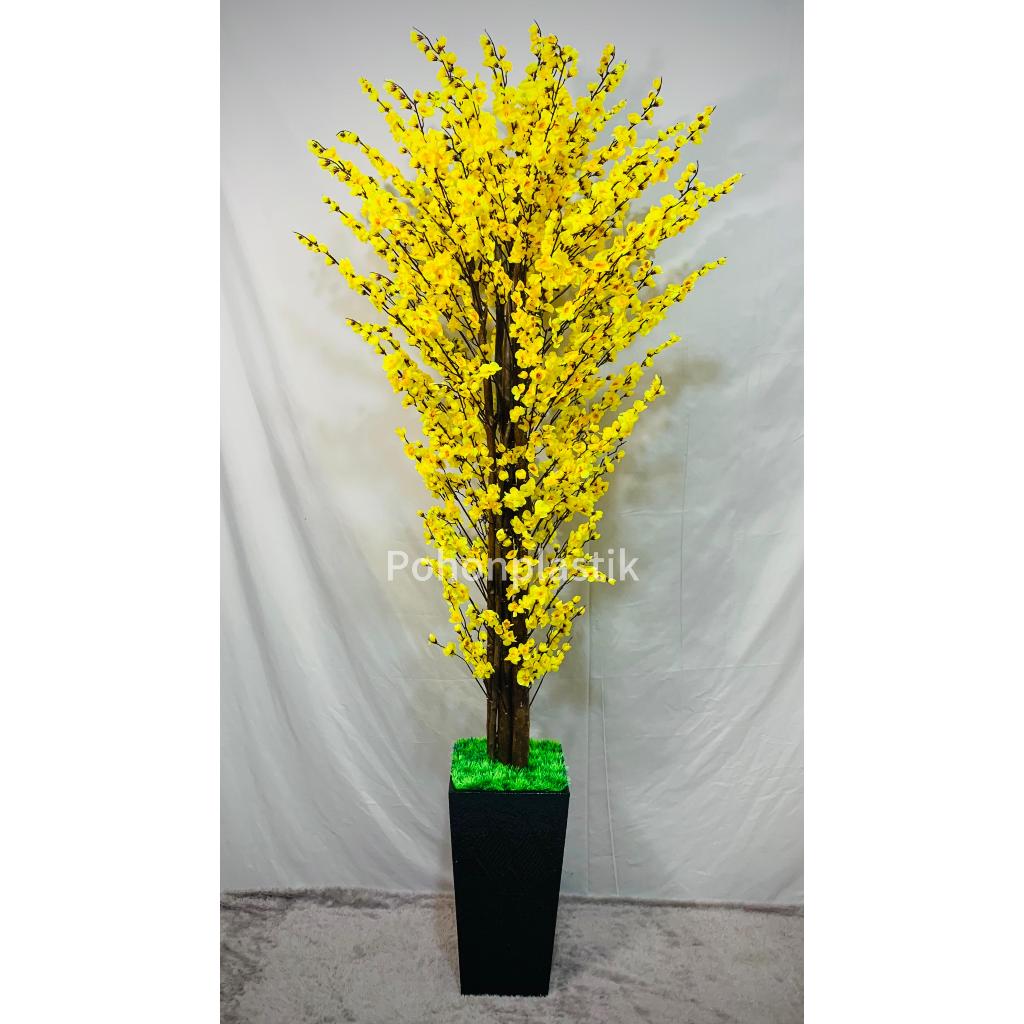 POHON SAKURA JUMBO Tinggi 2Meter / sakura plastik / hiasan sakura / sakura hias / sakura dekorasi / 