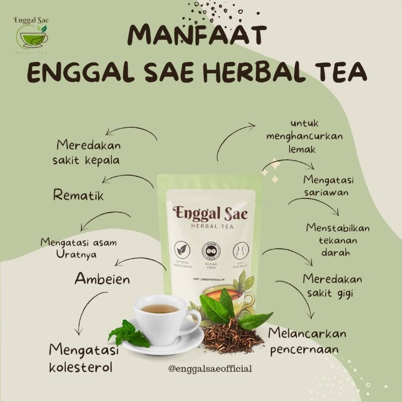 

Teh Enggal Sae Herbal tea