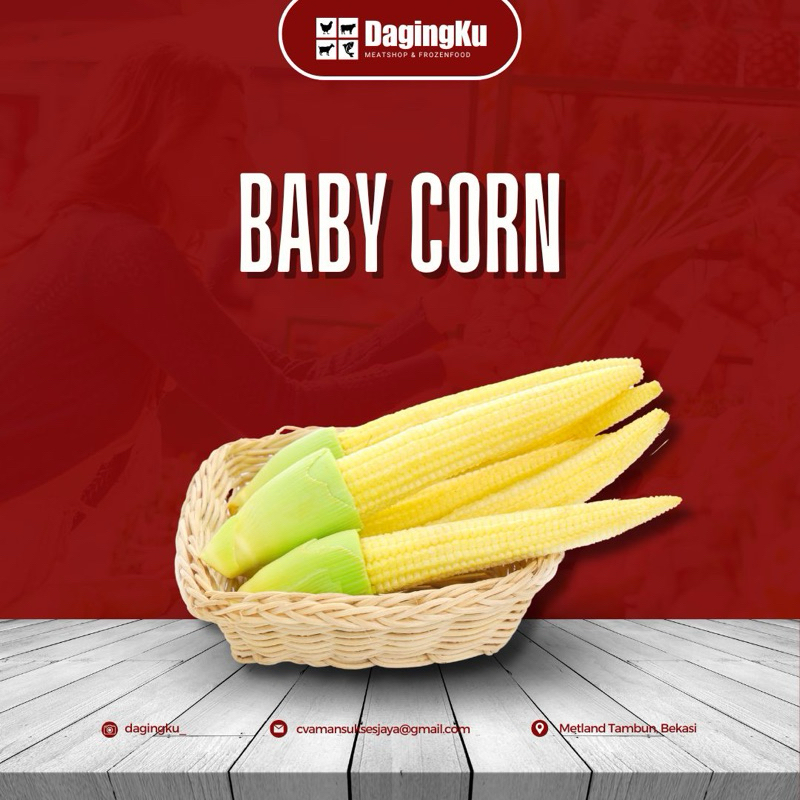 

Jagung Muda/Baby Corn/Putren/