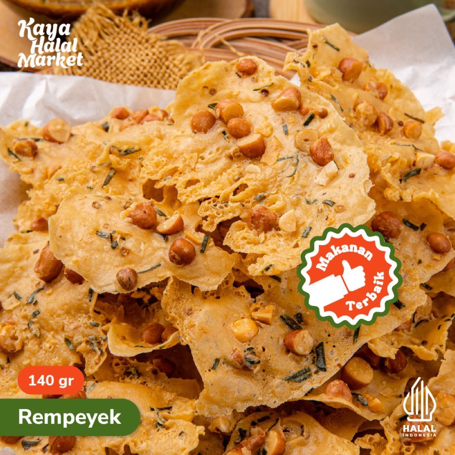 

Rempeyek Peyek Renyah Gurih Cemilan Khas 140 gr