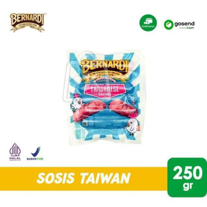 

BERNARDI taiwanese sosis 250gr