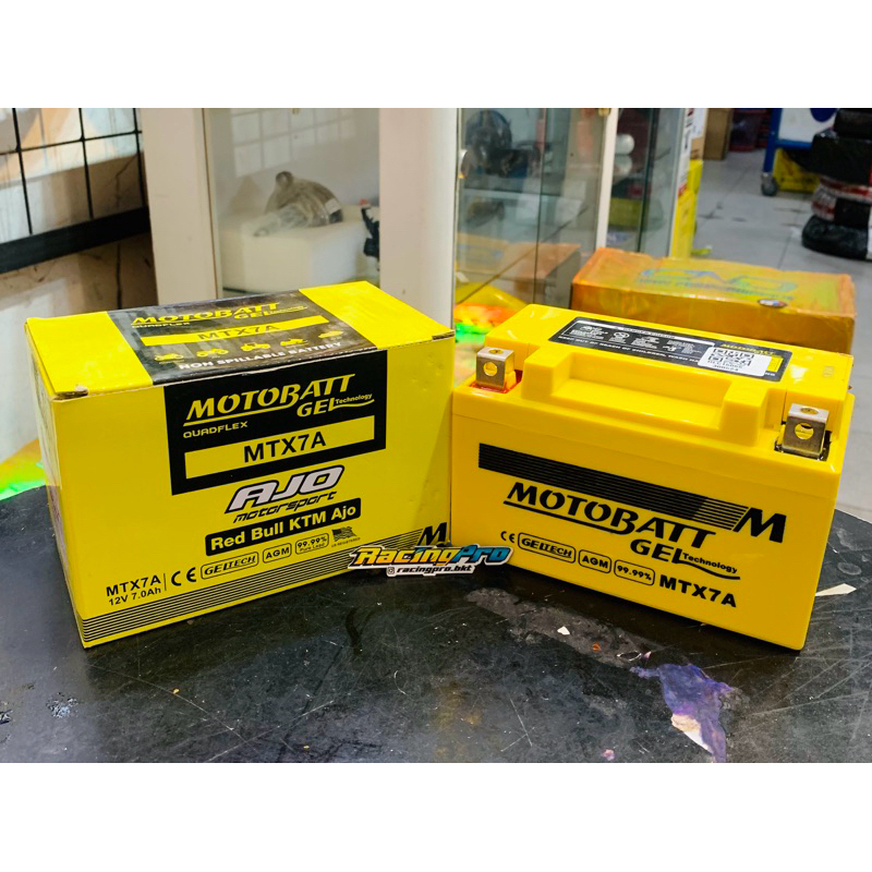 SPESIAL AKI MOTOBATT MTX7A GARANSI ACCU KERING SEPEDA MOTOR KAWASAKI NINJA 250 NINJA
