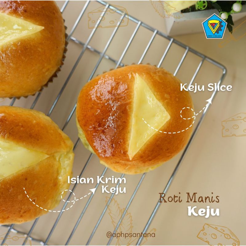 

Oishi roti keju lumer