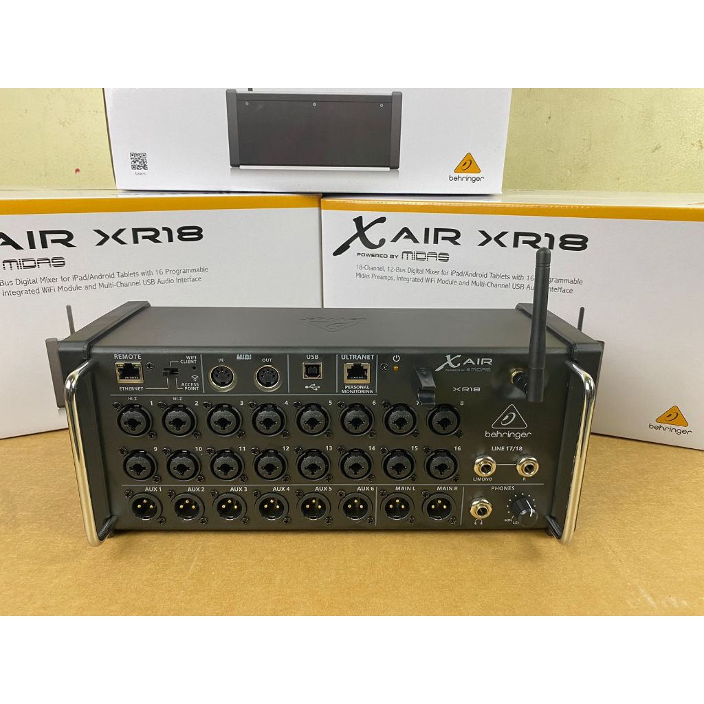 Digital Mixer With Wifi Behringer X AIR XR18 / XR-18 XR18 XR 18 X Air18 Mixer Audio Digital Behringe