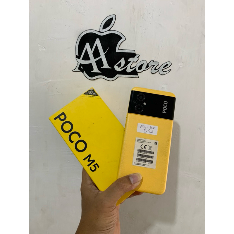 poco m5 4/128 gb bekas