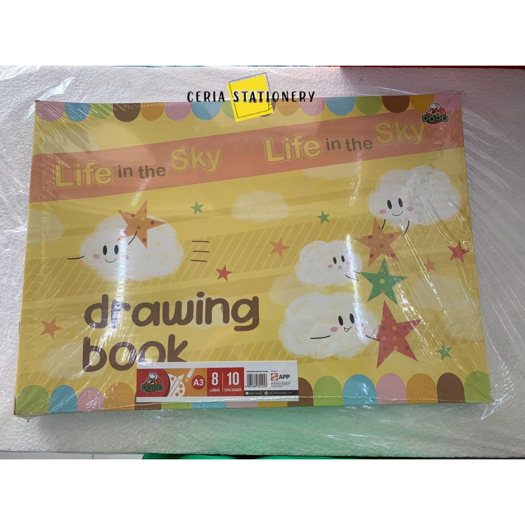 

Buku Gambar A3 Dodo 8 Lembar / Drawing Book