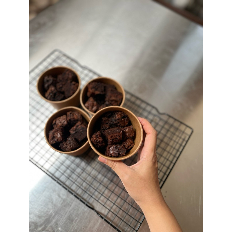 

Brownies Bites Hazelnut(cup 8OZ)