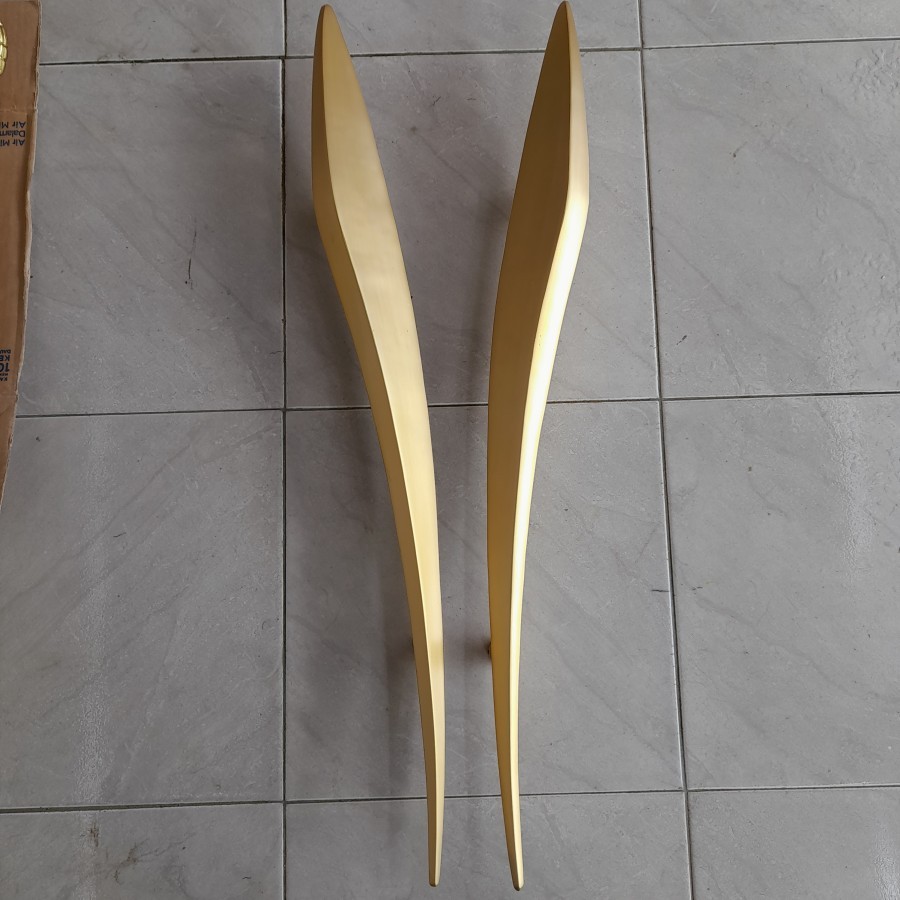 Handle Pintu Rumah Gagang Pintu Kuningan Model Pedang 90 cm