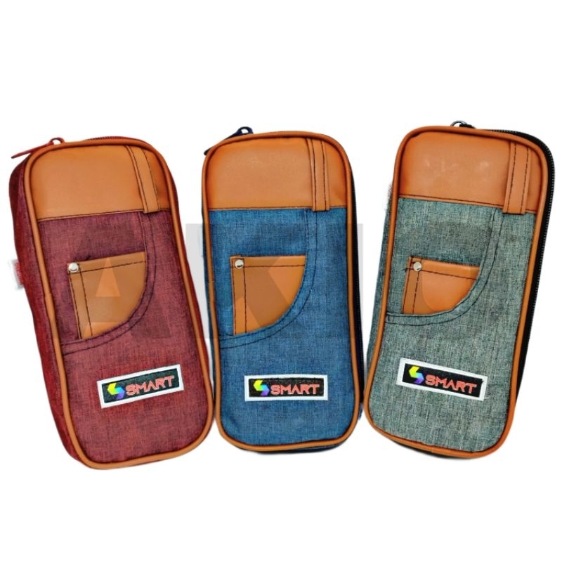 

Tempat Pensil Karakter SMART Resleting SHINTOENG ST.521.C Lucu Zipper Ziper Pouch Kosmetik