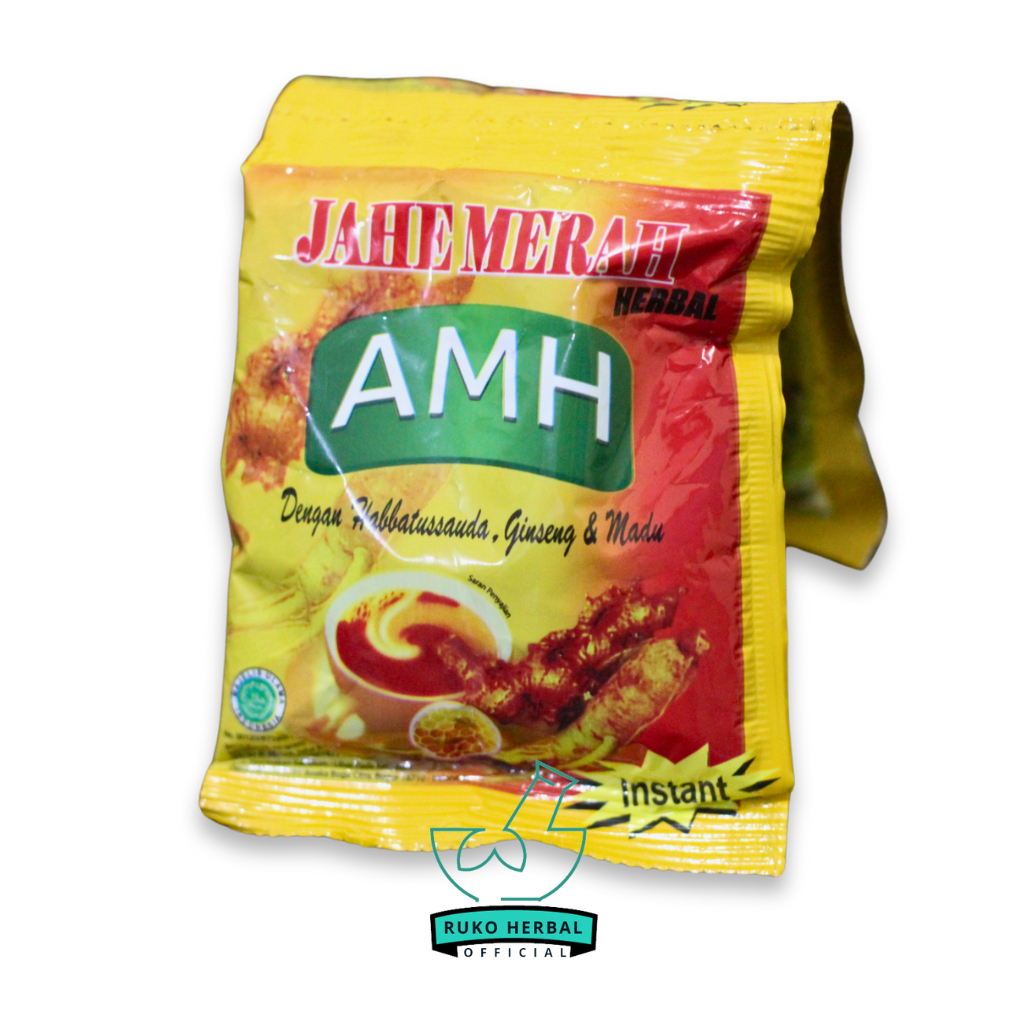 

Jahe Merah Super Original Asli AMH Sachet