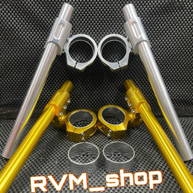 STANG JEPIT UPSIDE DOWN CNC RIDE IT UNIVERSAL 45/48/51MM R15 V3/V4 MT15 XABRE XSR CBR 250RR CBR 150 