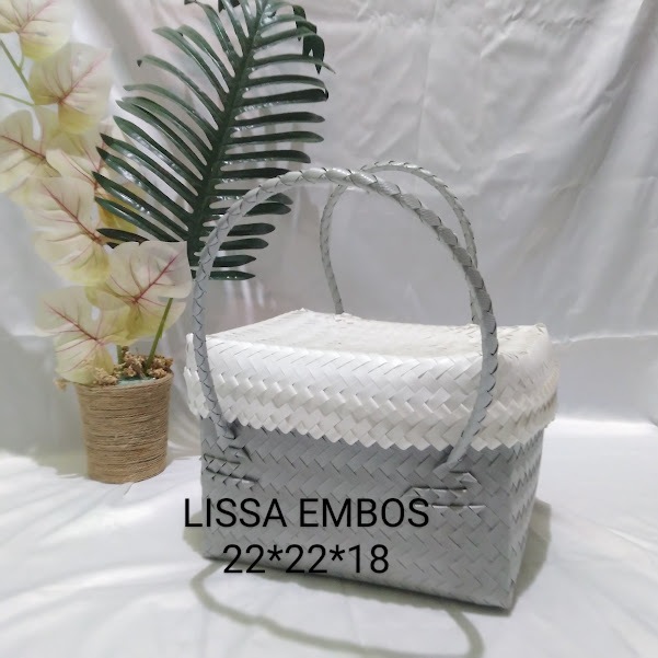Tas Besek Tutup / Tas hajatan / Tas Selamatan / Lissa Embos