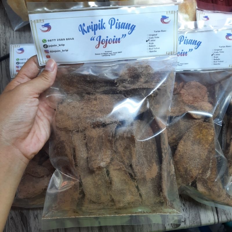 

Keripik Pisang Jojoin Khas Lampung