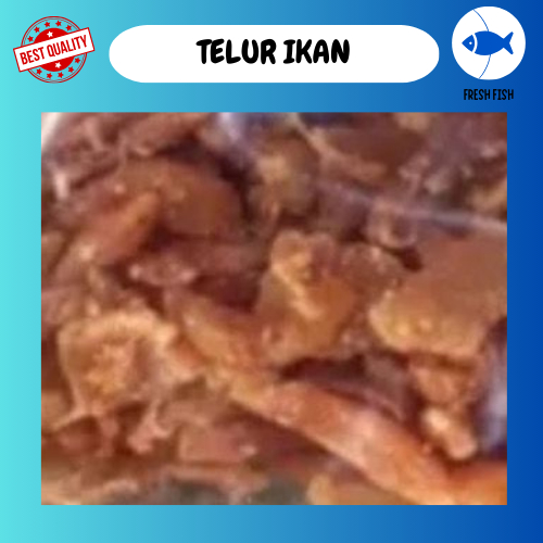 

TELUR IKAN ASIN BERANAK / TELUR IKAN 500 GRAM