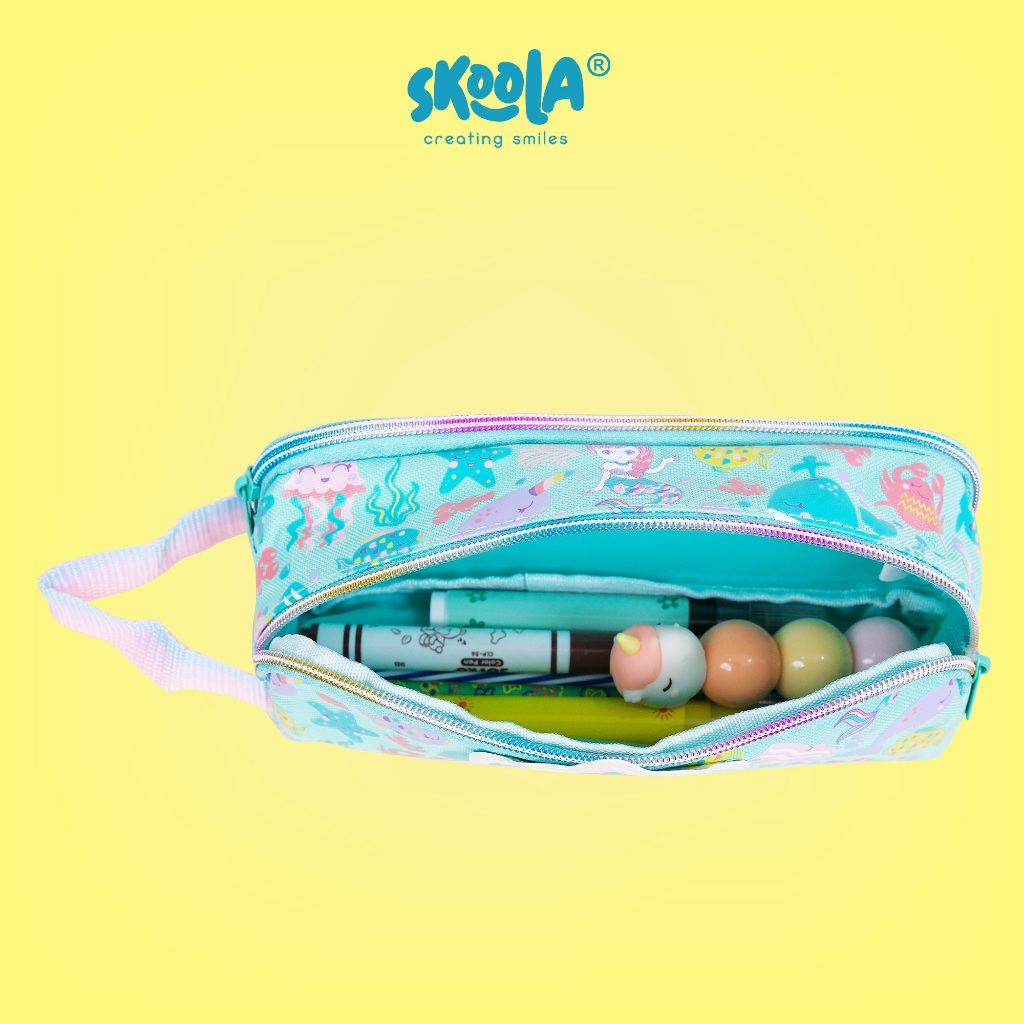 

Skoola Tempat Pensil Pencil Case Anak Lucu Mermaid Excavator - Missy