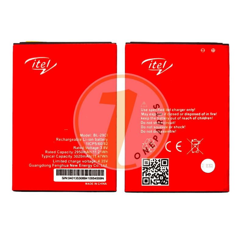 BATTERY BATRE BATERAI ITEL A26 A571 BL29CI