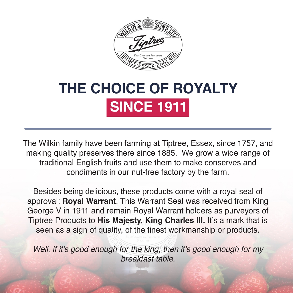 

RB TIPTREE Black Cherry Conserve Jam 340gr Selai Buah Blackcherry Asli Original