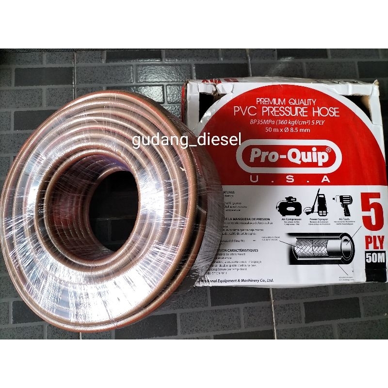 Selang Stim Selang Kompresor 50 Meter Pro Quip