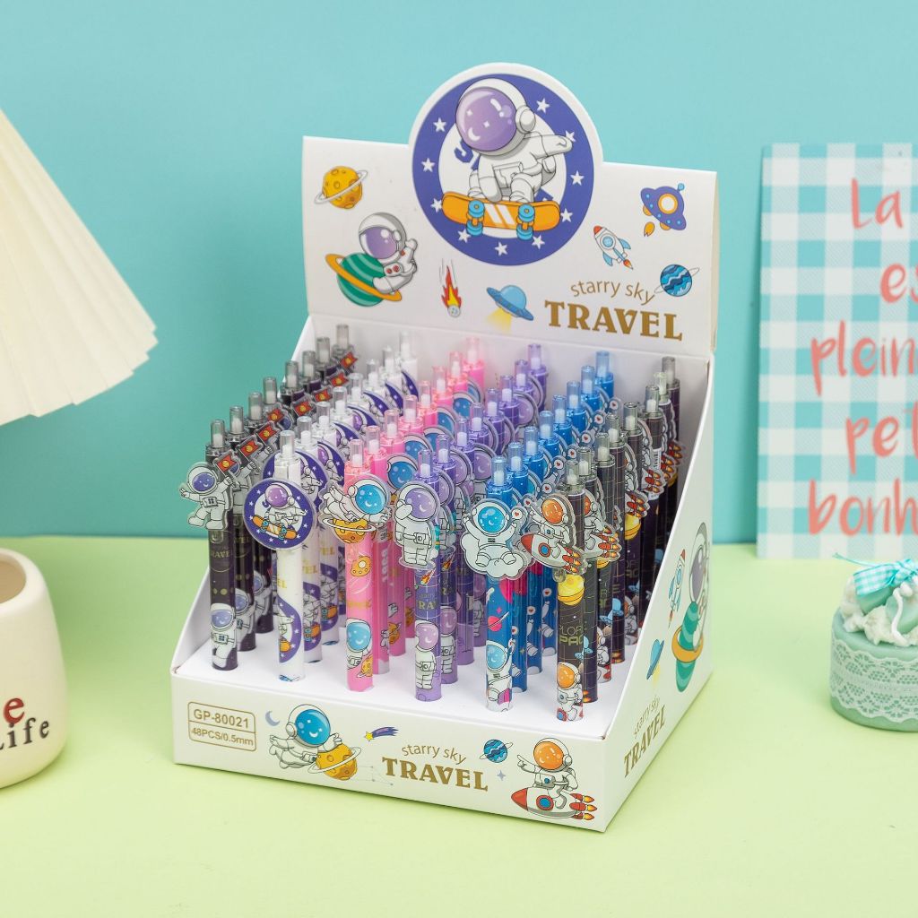 

1pcs Bolpen Anak Laki Laki Astronot Lucu 80021