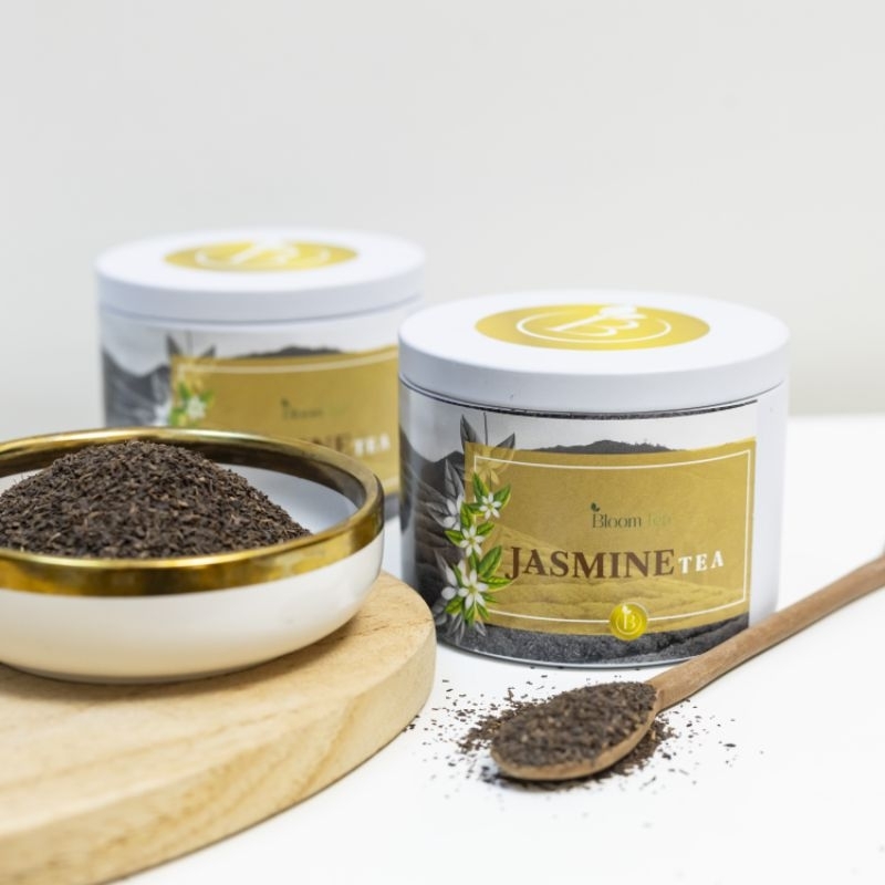 

Bloom Tea - Jasmine Tea Canister 100gr - Pekoe Fanning