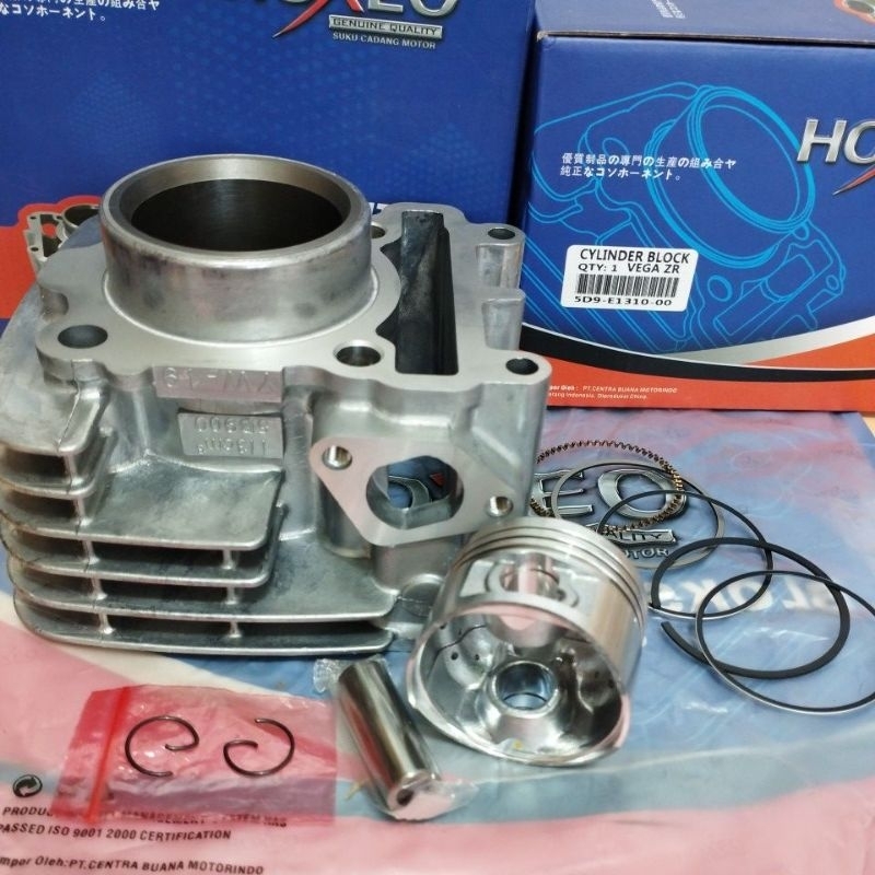 HOXEO BLOK SEHER ASSY VEGA ZR (5D9) /JUPITER Z NEW /JUPITER Z ROBOT /BLOK CYLINDER PISTON KIT + RING