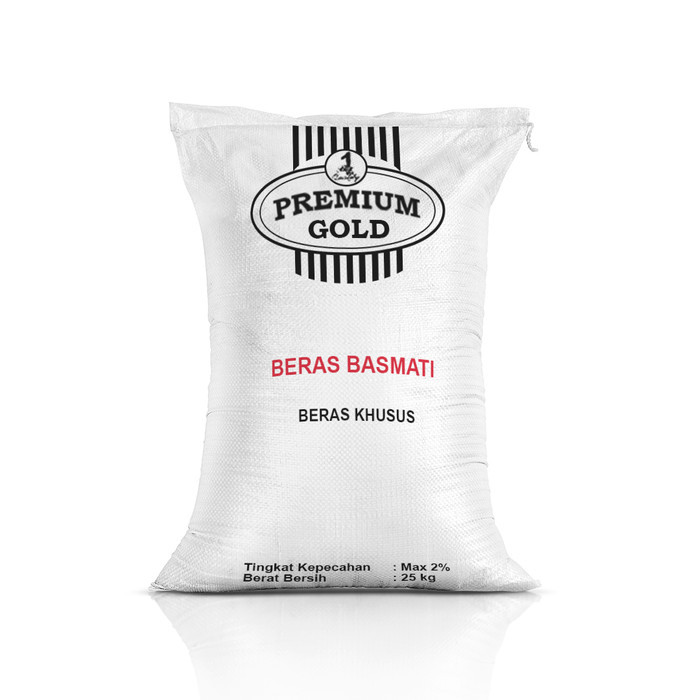 

Beras basmati PREMIUM GOLD Basmati India Kemasan repack 5kg