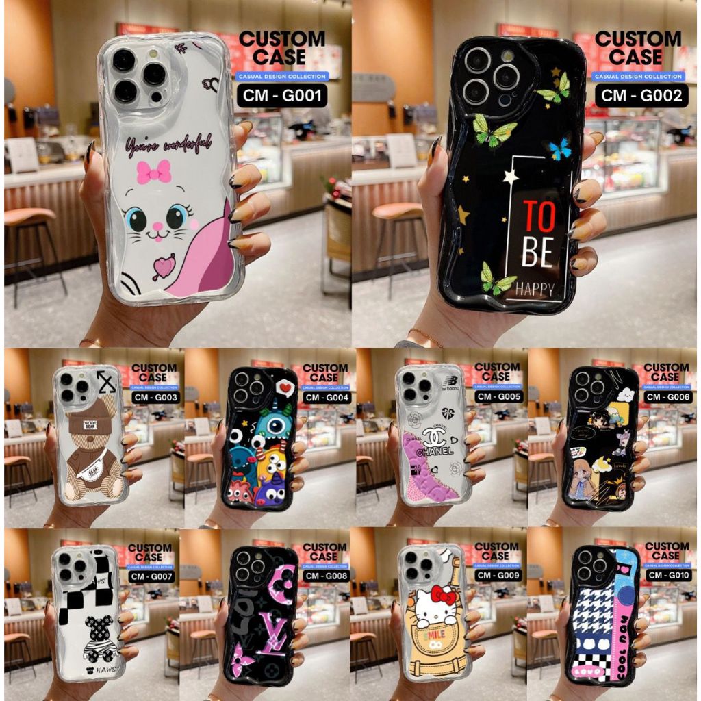 REDMI 9T/ 8/8A /8A PRO / 7 / 7A / 6 / 6A / 5A /4A CASE MOTIF KODE CM G001-G010 (BINTANG ACC)