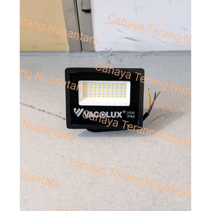 LampuSorot 20 Watt Vacolux LED lampu tembak LED 20 Watt Vacolux lampu sorot led 20watt