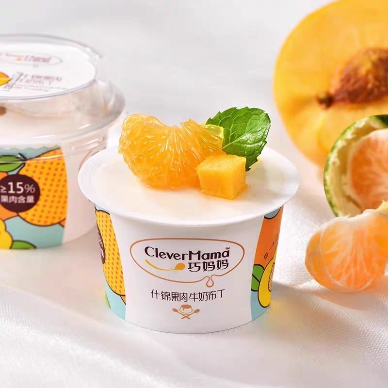 

CleverMama 1 Pc Pudding Fruit Jelly Mango Strawberry Susu Original Favour 70g Food Puding Silk Jeli