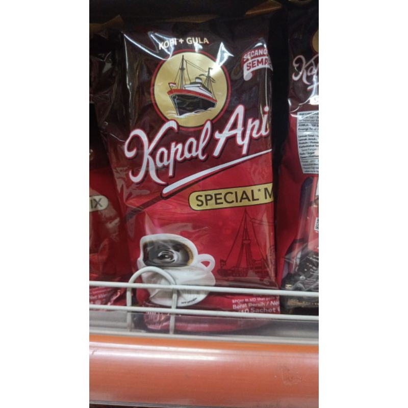

kapal api special mix 10 sachet