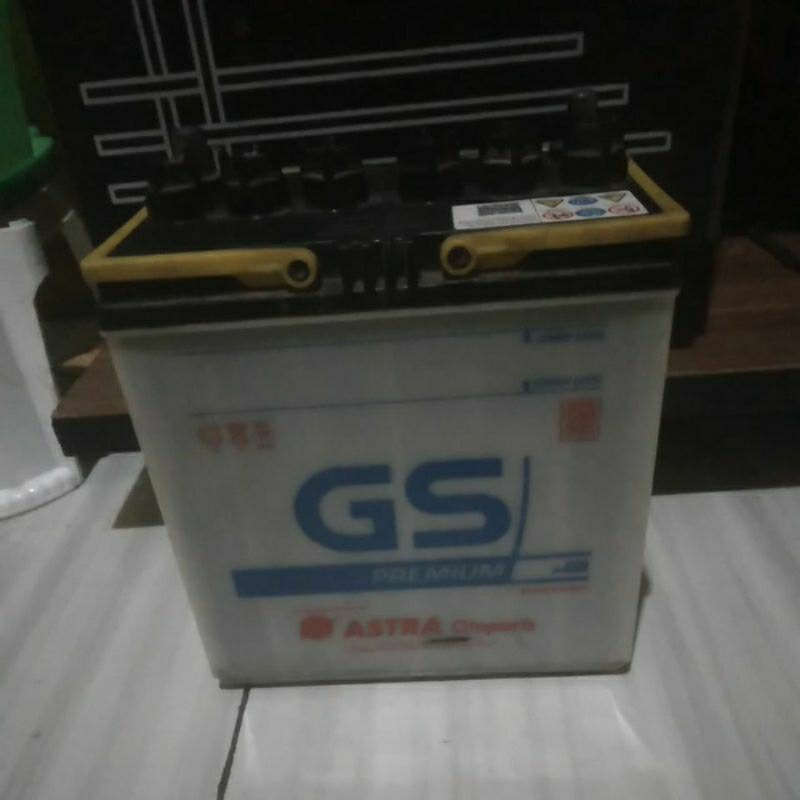 aki gs bekas siap pakai