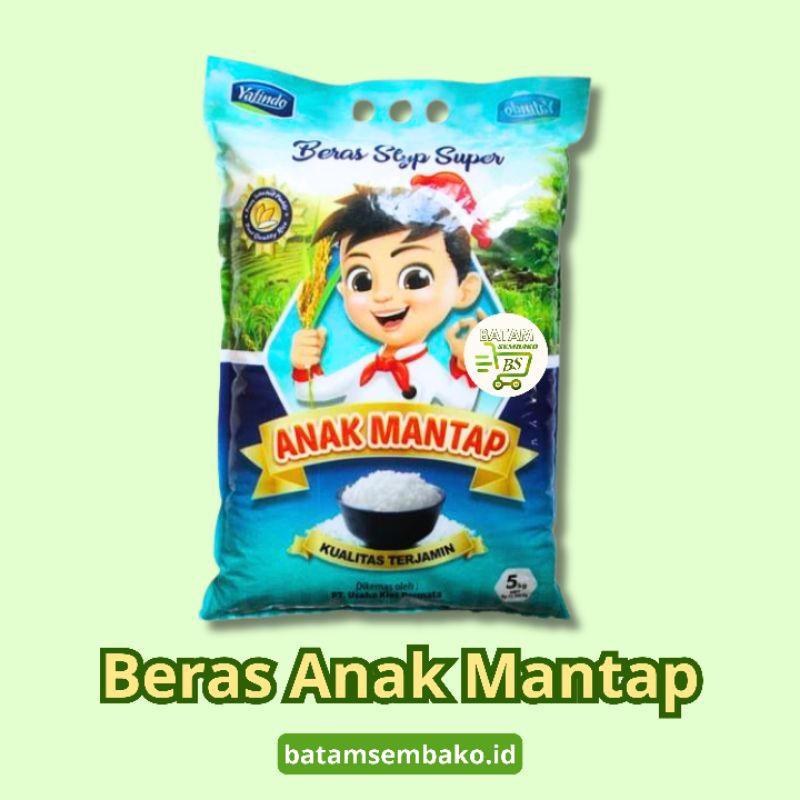 

Beras Anak Mantap | 5kg / 25kg | Beras Slyp Super