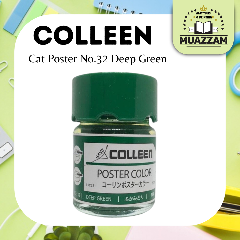 

Colleen Cat Poster No.32 Deep Green