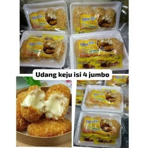 

UDANG KEJU JUMBO ISI 4 BY YUK NING