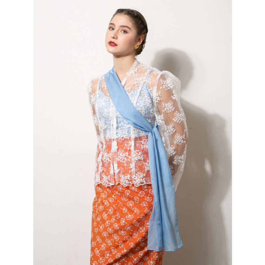 JALEELA HOUSE - Rista Top (Selendang Include)