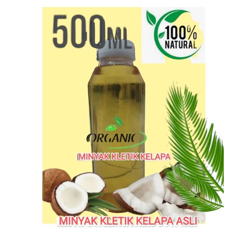 

Minyak kelapa MURNI 100% ORIGINAL MINYAK KLENTIK