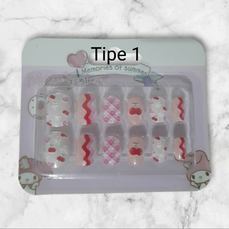 Kuku palsu anak | Nail Art